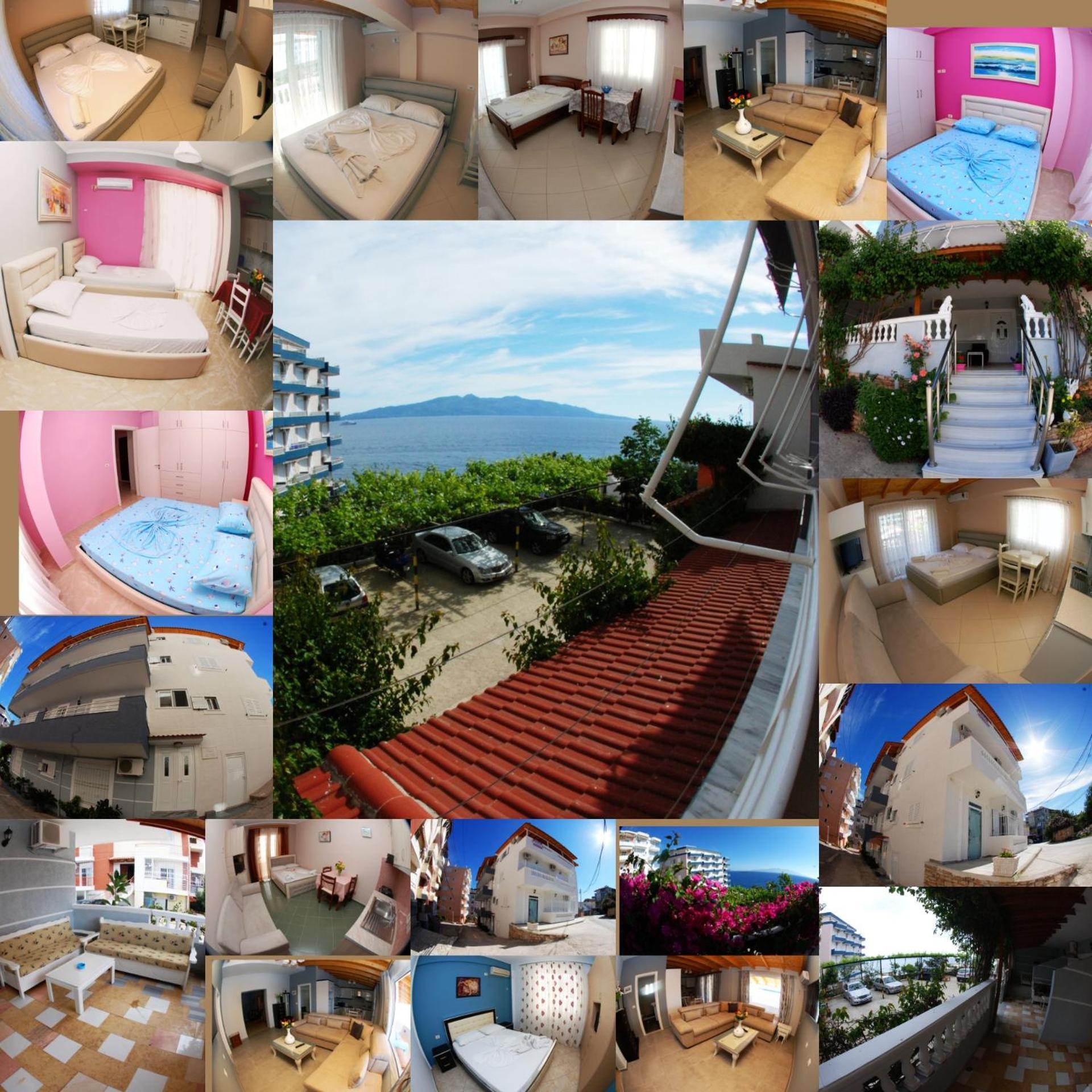 Hotel Vila Alvin & Apartments Sarandë Esterno foto